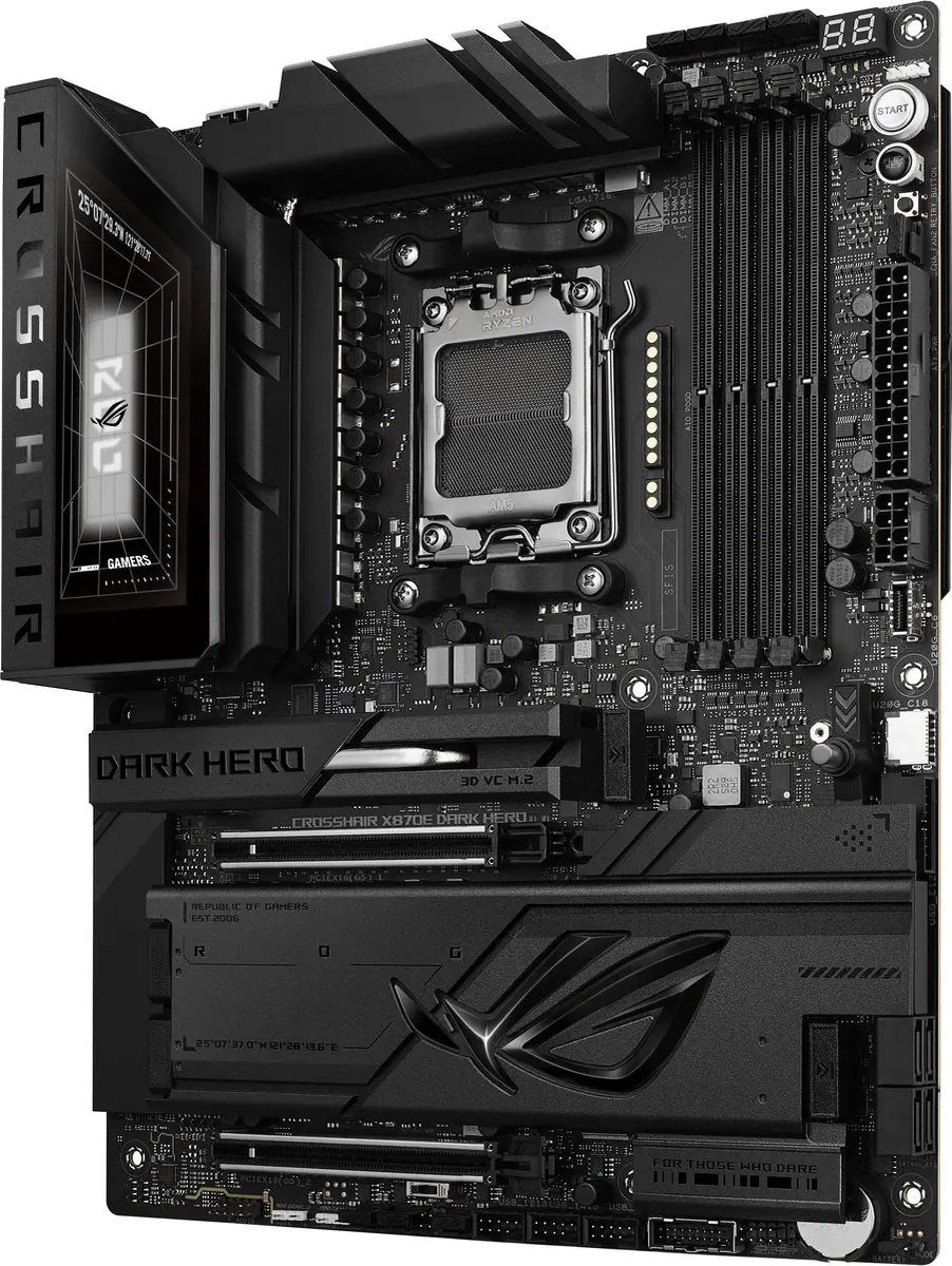 ASUS ROG Crosshair X870E Dark Hero - AM5 ATX - afbeelding 6 van 6