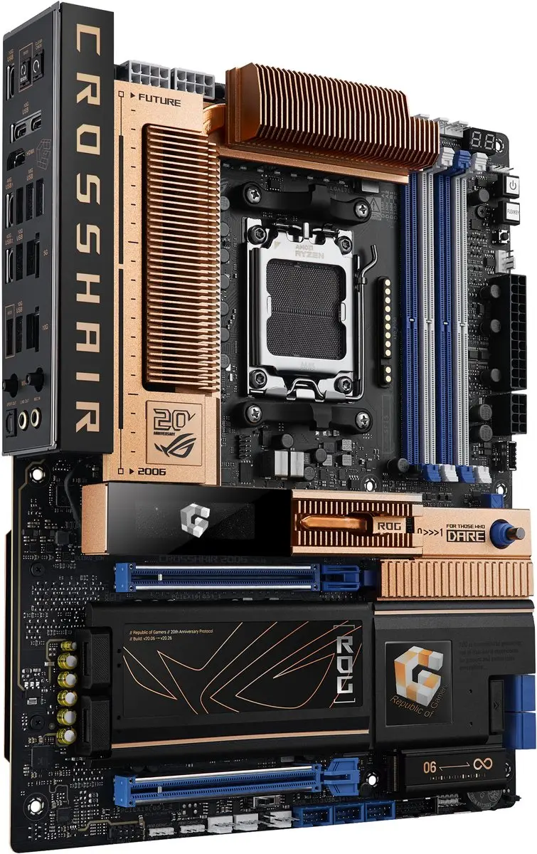 ASUS ROG CROSSHAIR 2006 X870E ATX - 90MB1PP0-M0EAY0