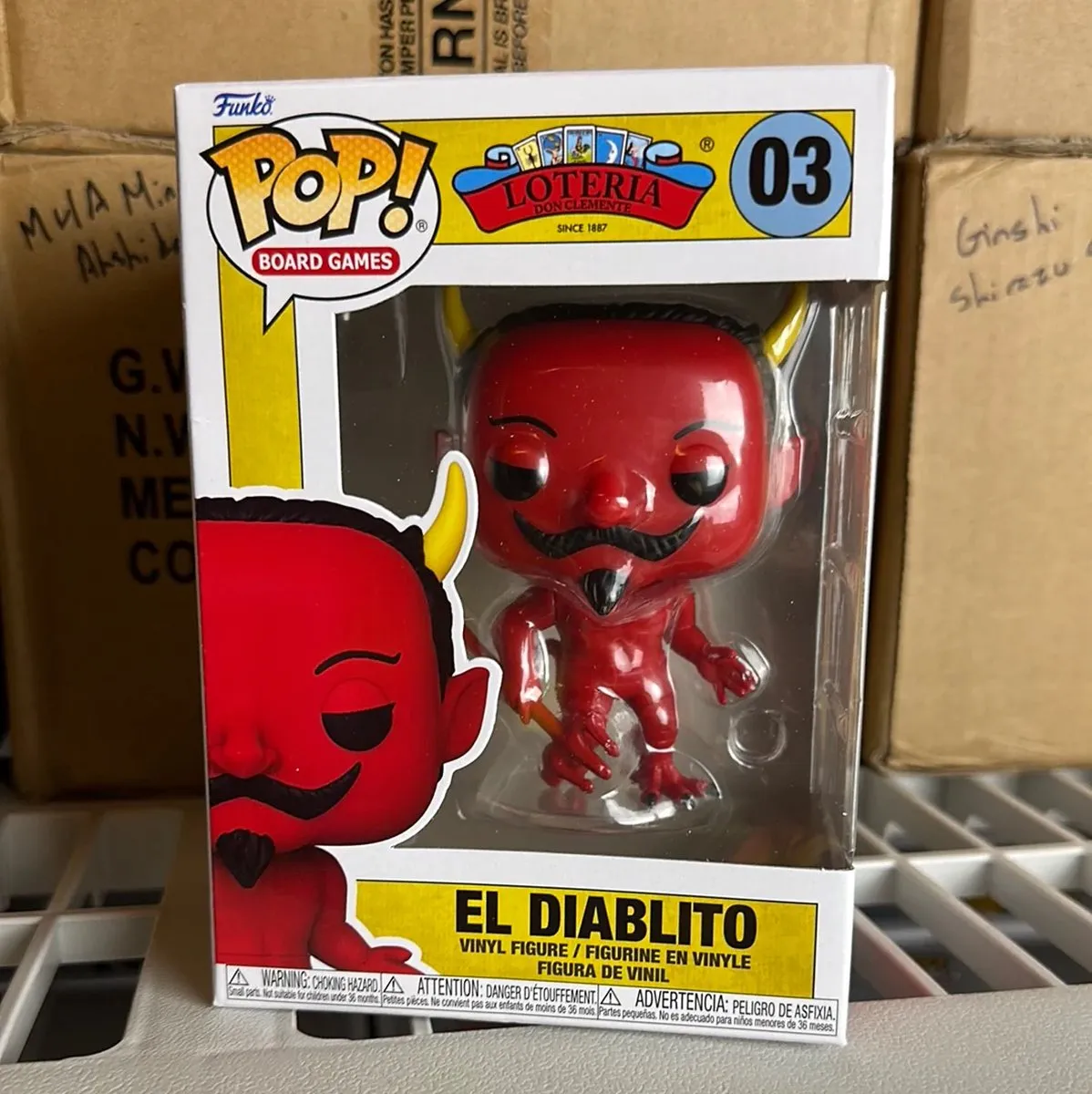Funko Pop! Loteria El Diablito Board Games #03