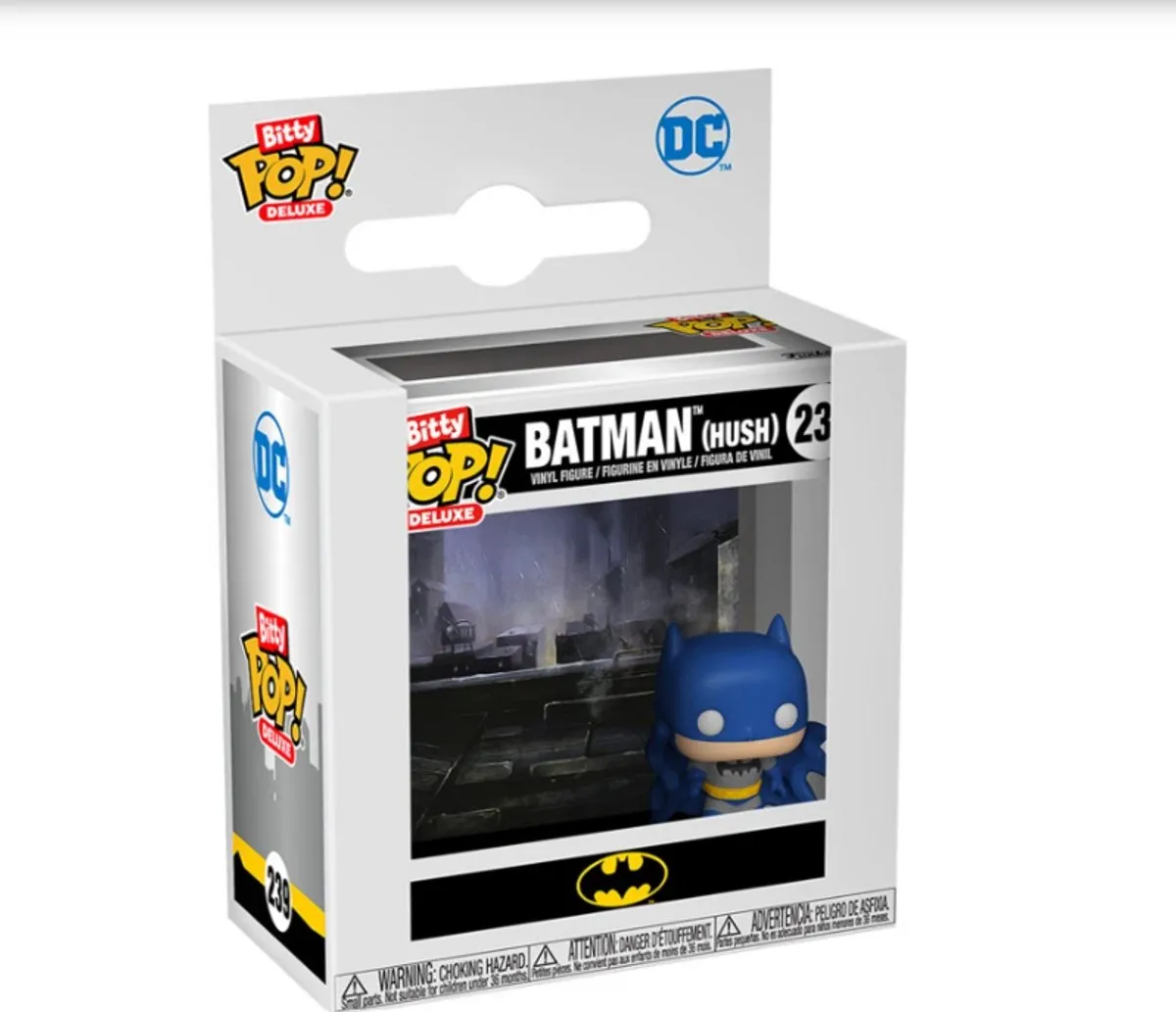 Funko Bitty POP! Deluxe Batman #239 Mini Figuur - Blauw/Grijs