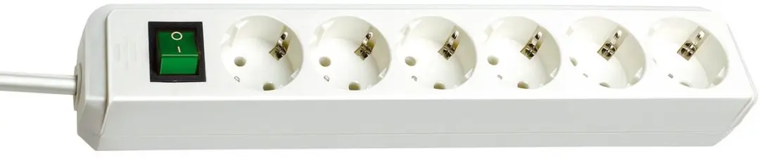 Brennenstuhl Eco-Line 6-voudig Schakelaar 3500W