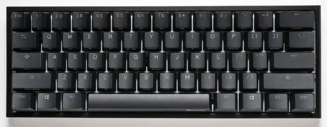Ducky One 2 Pro Mini RGB Cherry Silent Red Gamingtoetsenbord