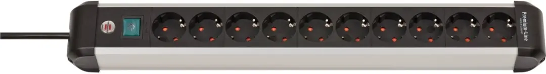 Brennenstuhl Premium Alu-Line 10-voudig 3m Stekkerdoos