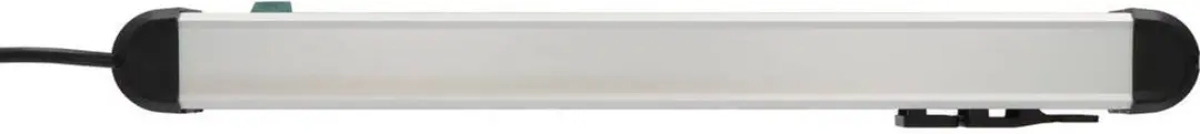 Brennenstuhl Premium Alu-Line 10-voudig 3m Stekkerdoos - Zilver/Zwart