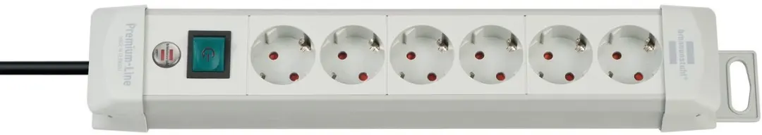 Brennenstuhl Premium-Line Stekkerdoos 6-voudig