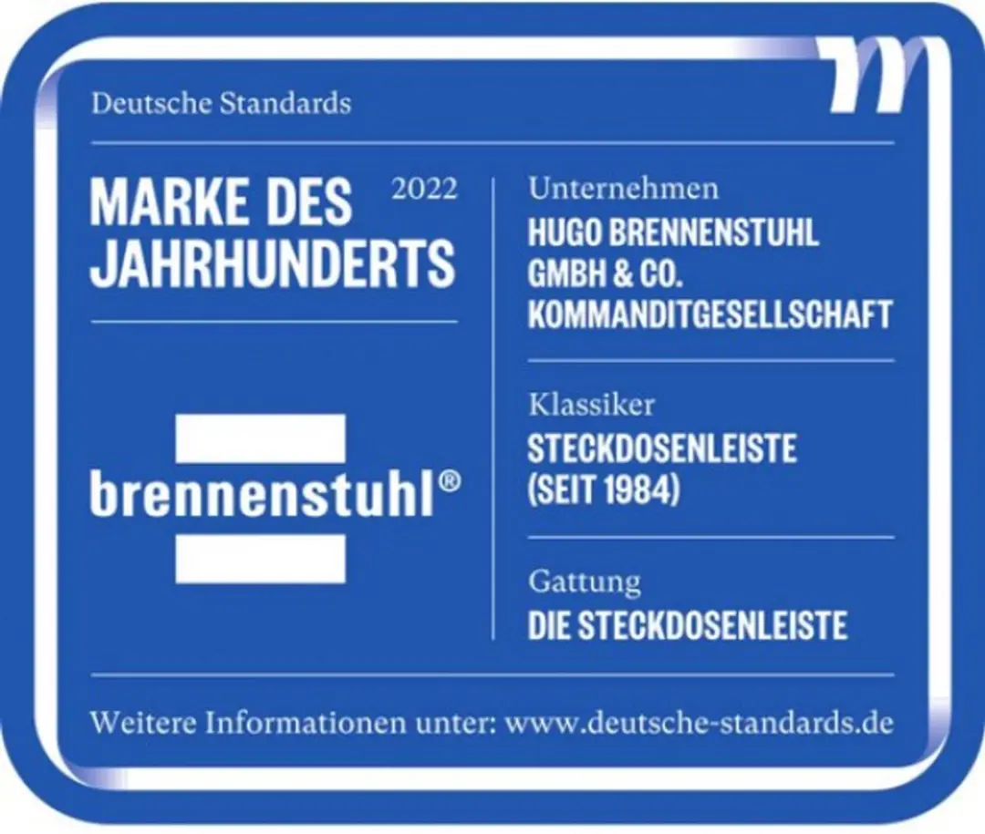 Brennenstuhl Premium-Line 60.000A 4-voudig stekkerdoos - 1,8m