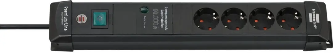 Brennenstuhl Premium-Line 60.000A 4-voudig stekkerdoos