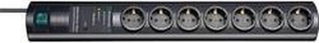 Brennenstuhl Primera-Tec 19.500A Overspanningsbeveiliging 7x Stopcontact - 2m