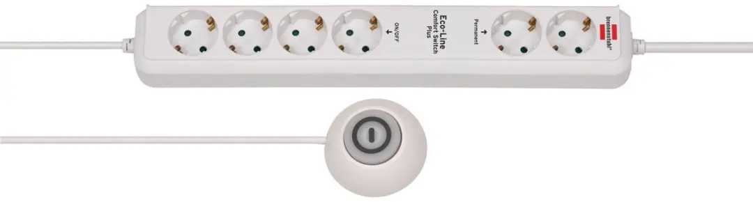 Brennenstuhl Eco-Line CSP 24 Stekkerdoos 6-voudig