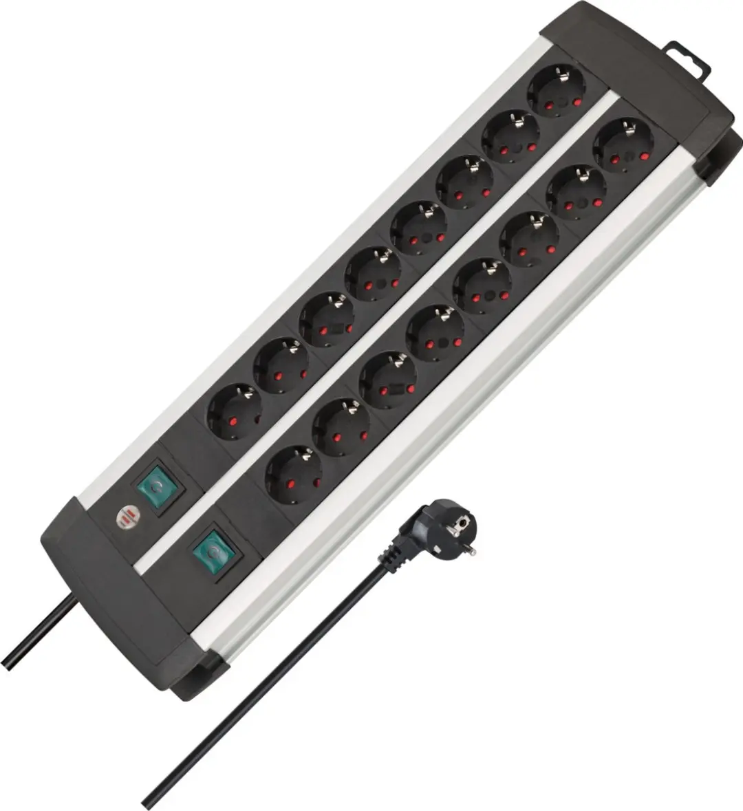 Brennenstuhl Premium Alu-Line 16-voudige stekkerdoos