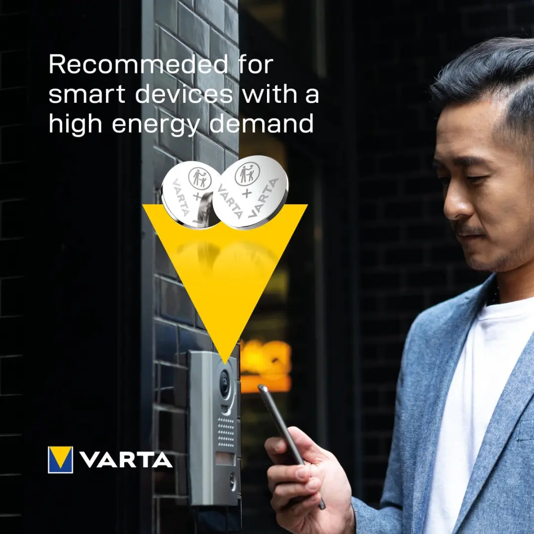 Varta CR2025 Knoopcelbatterij - 2 Stuks