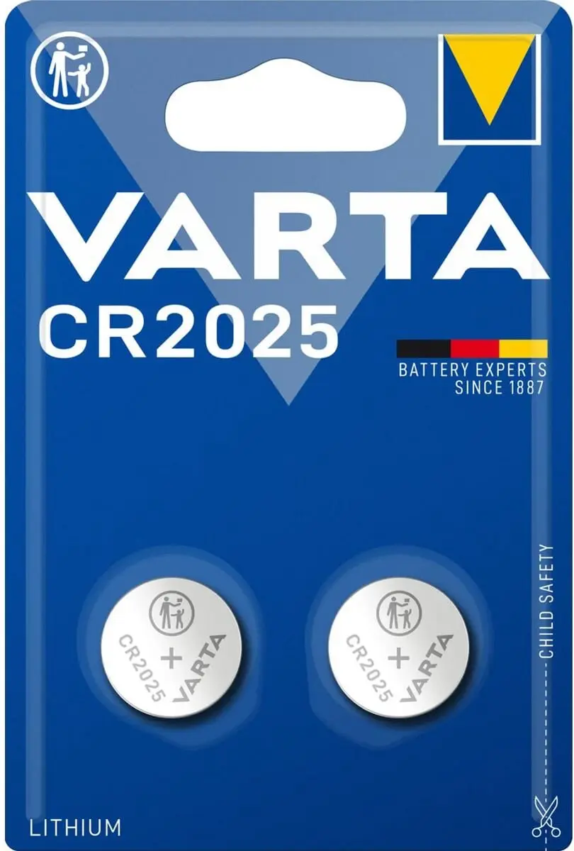 Varta CR2025 Knoopcelbatterij