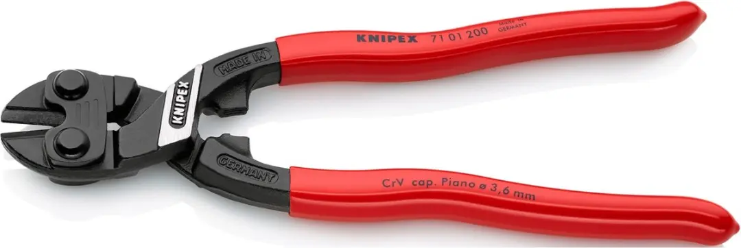 Knipex 7101200 Boutenschaar 200mm - Rood