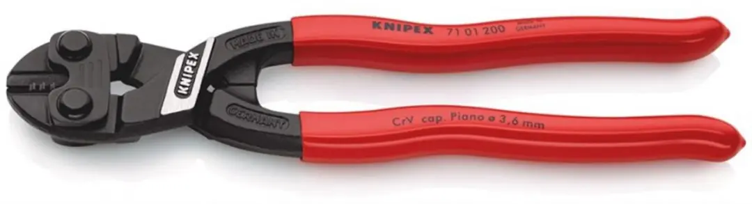 Knipex 7101200 Boutenschaar 200mm - Rood