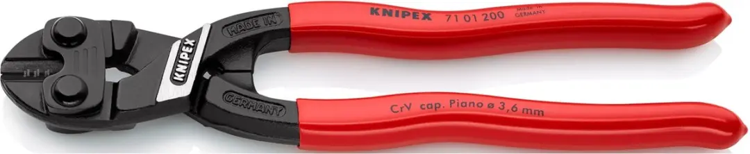 Knipex 7101200 Boutenschaar 200mm - Rood