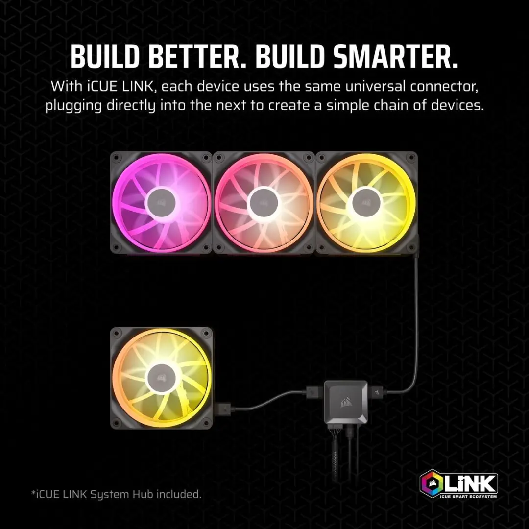 Corsair CO-9051028-WW Verkoelingskit - Multicolour/Zwart