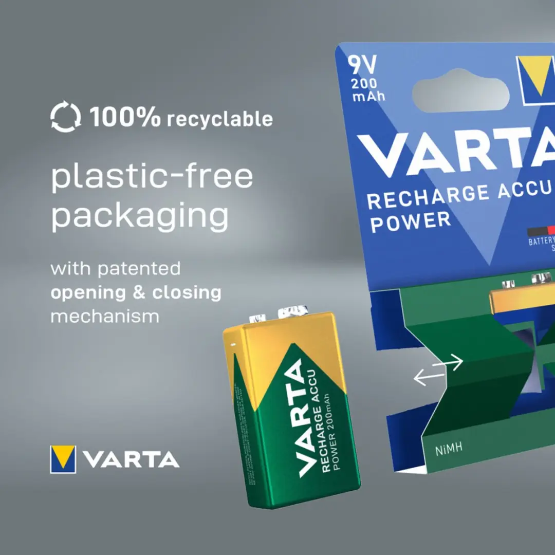 Varta 9V Ready2Use Accu 200mAh - 1 Stuk