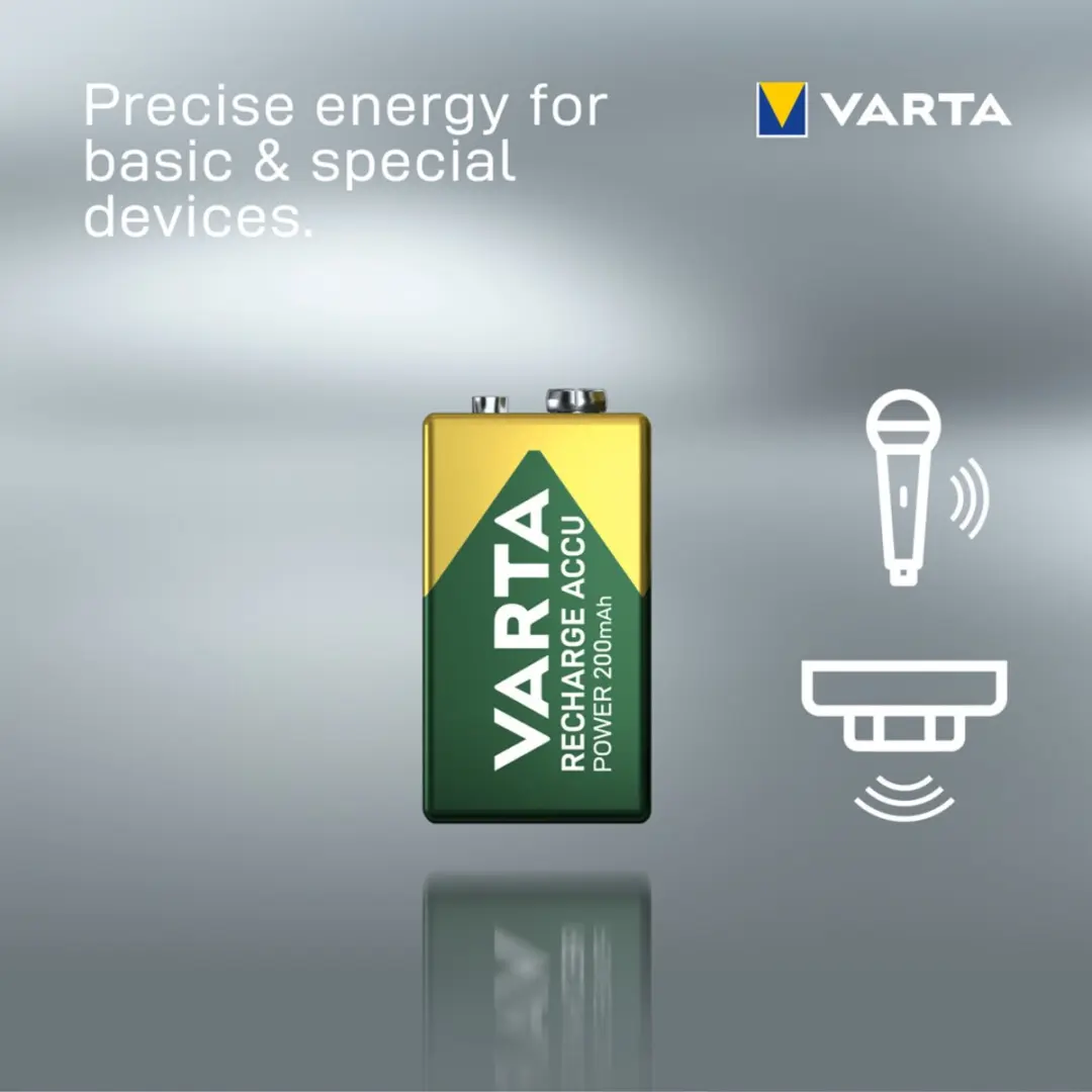 Varta 9V Ready2Use Accu 200mAh - 1 Stuk