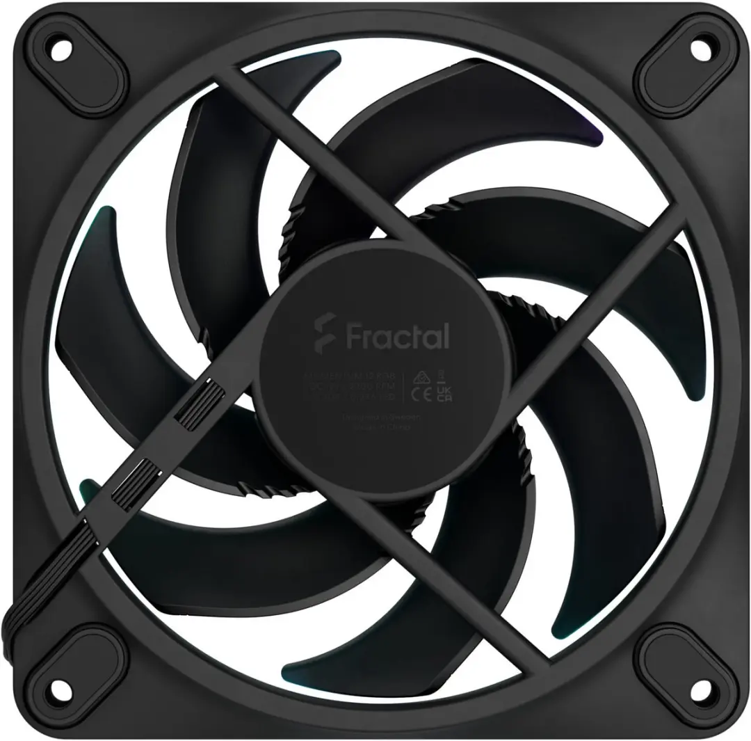 Fractal Design Momentum 12 RGB FD-F-MR1-1203 - 3x 120mm Ventilatoren - Zwart