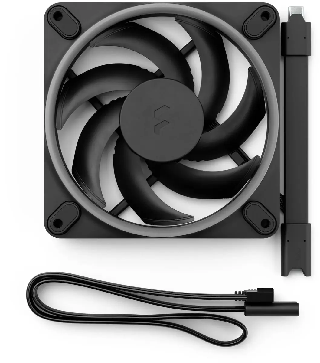 Fractal Design Momentum 12 RGB FD-F-MR1-1203 - 3x 120mm Ventilatoren - Zwart