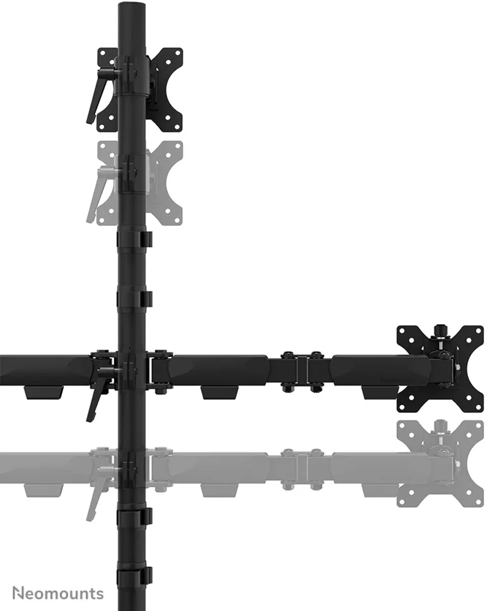 Neomounts DS60-600BL2-1 Schermtafelsteun - 32 Inch - Zwart