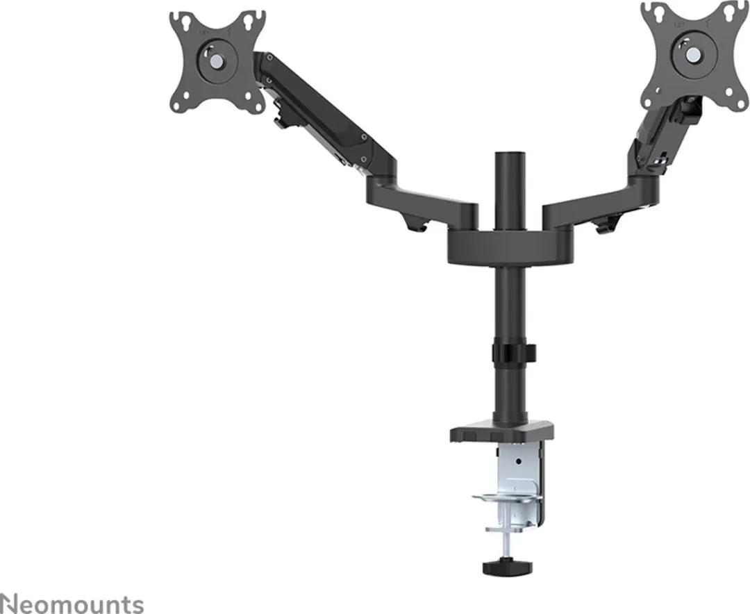 Neomounts DS70-750BL2 Monitorarm 2 schermen - 17-27" - 2-7kg/scherm - Zwart