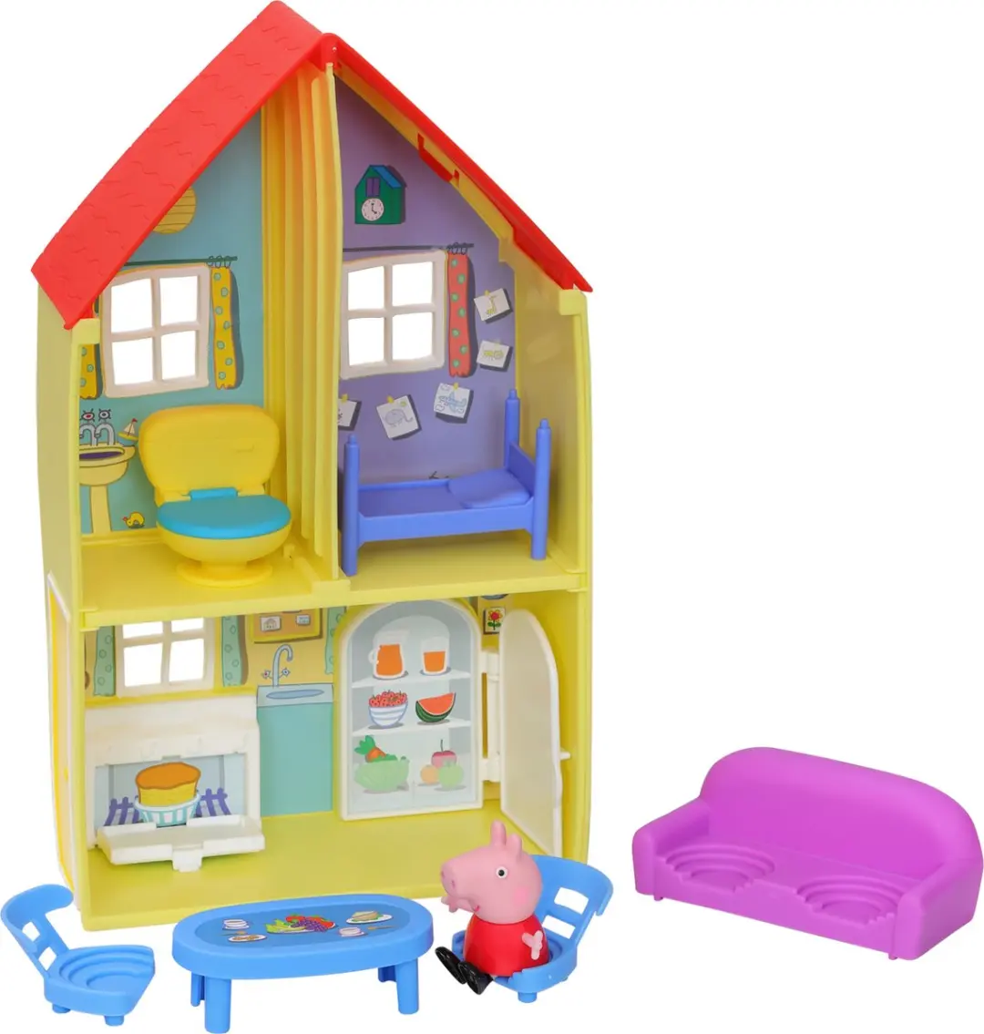 Peppa Pig Peppa's Huis Speelset - Multikleur
