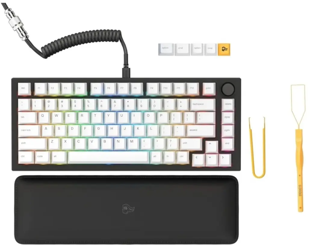 Glorious GMMK Pro GLO-GMMK-P75-FOX-B Gaming Toetsenbord - Zwart