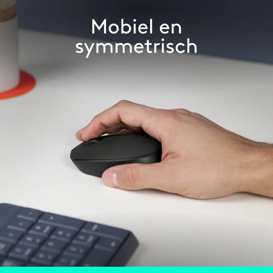 Logitech M171 Draadloze Muis - Zwart