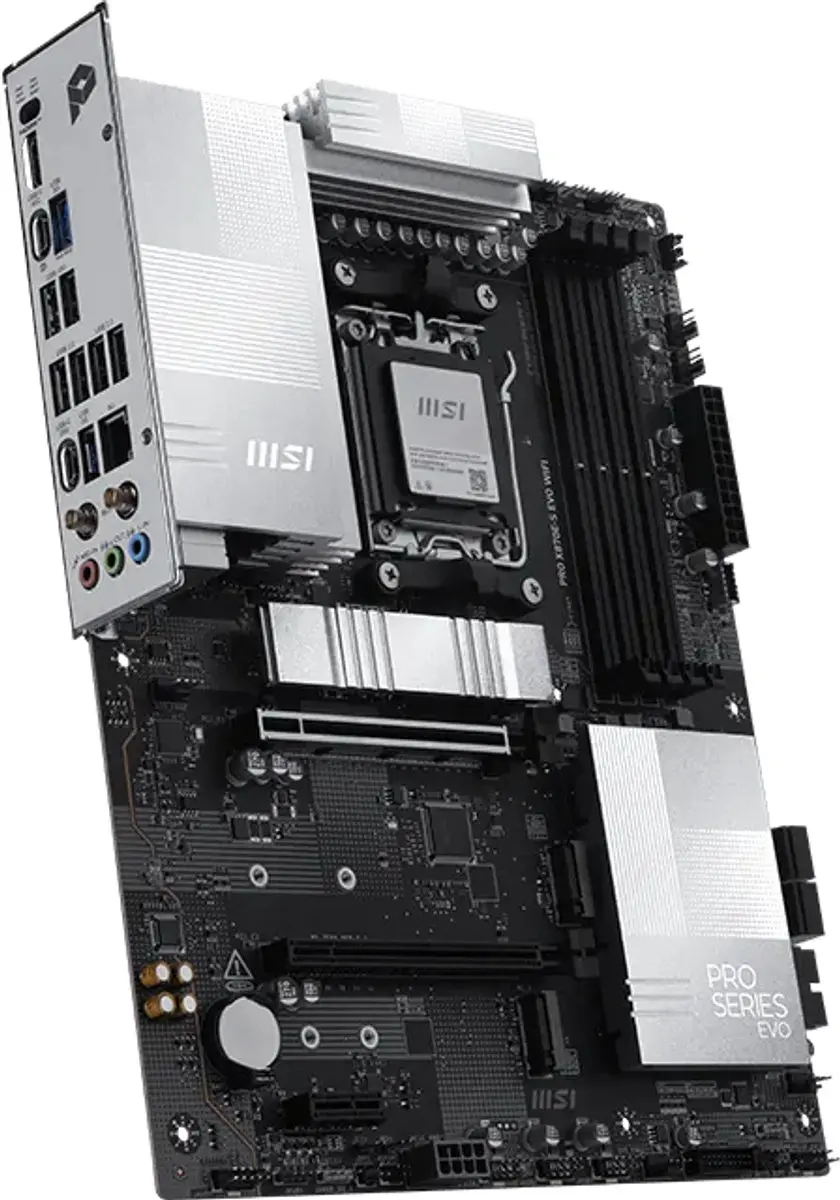MSI PRO X870E-S EVO WIFI Moederbord - AM5