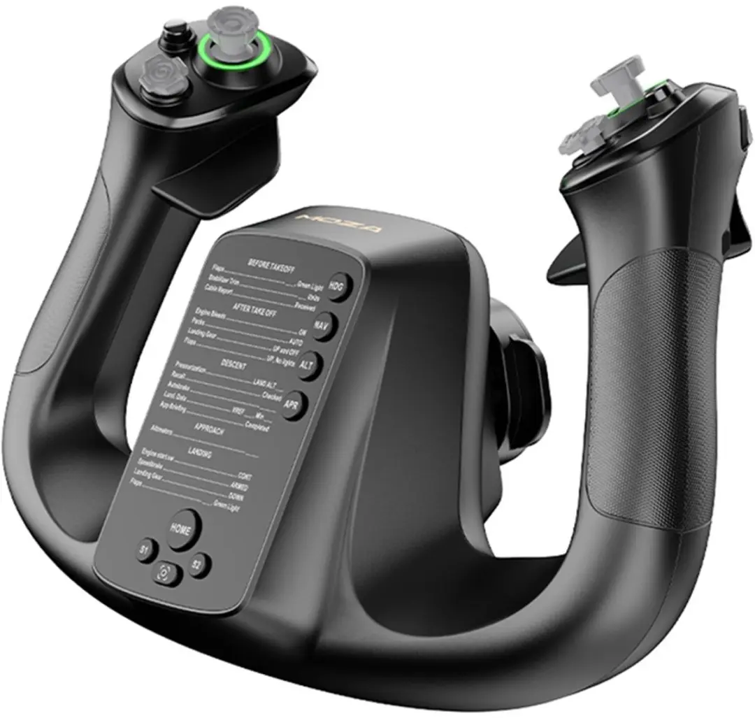 Moza Racing MFY Yoke AS012 Flight Sim Yoke - 34 Programmeerbare Knoppen