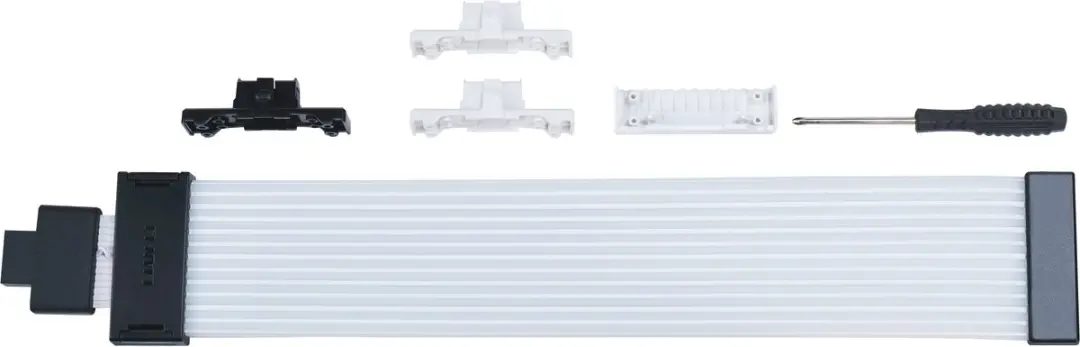Lian Li Strimer Wireless 12+4 Pin Verlengsnoer - Zilver