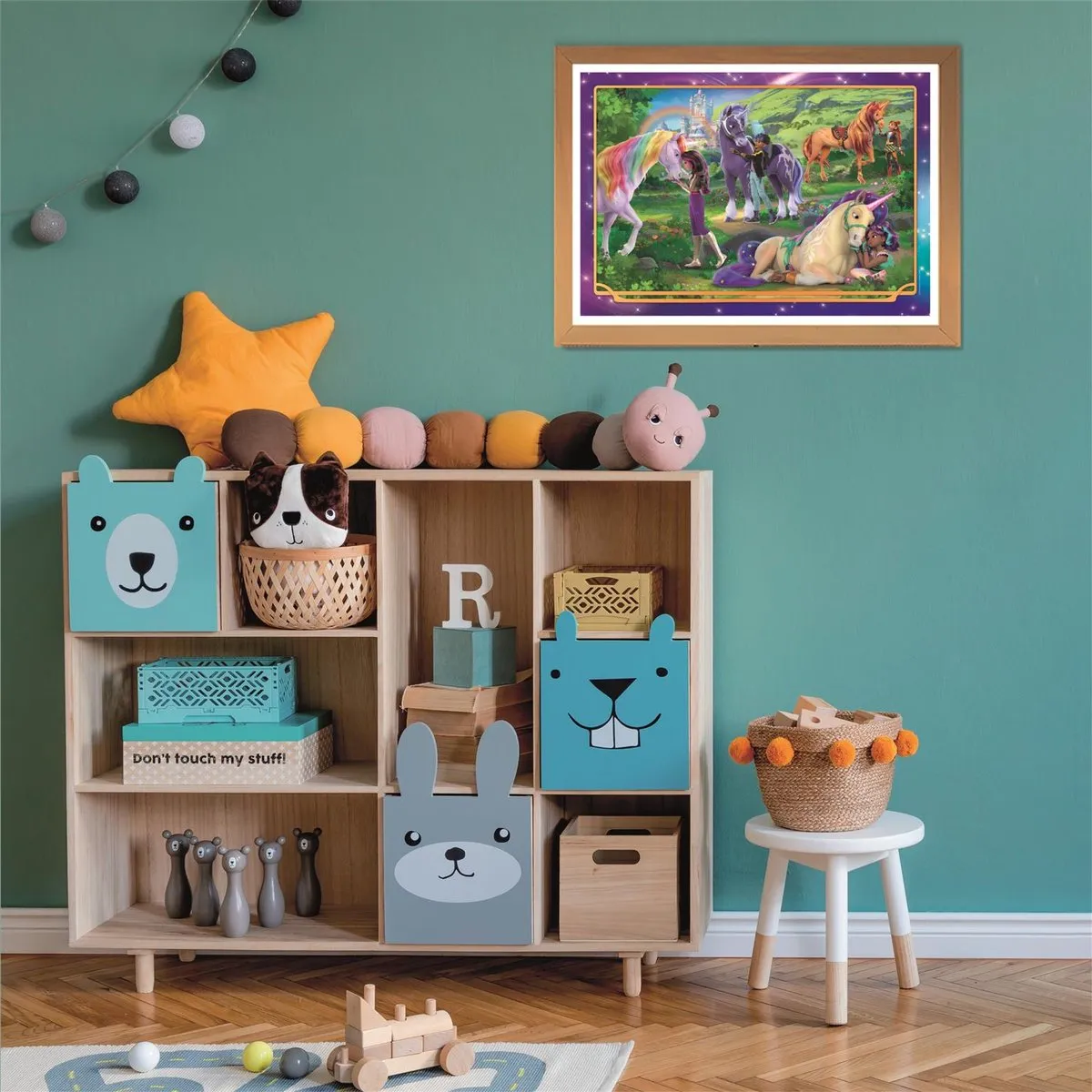Clementoni Puzzel Unicorn Academy 104 Stuks - Multikleur - afbeelding 6 van 6