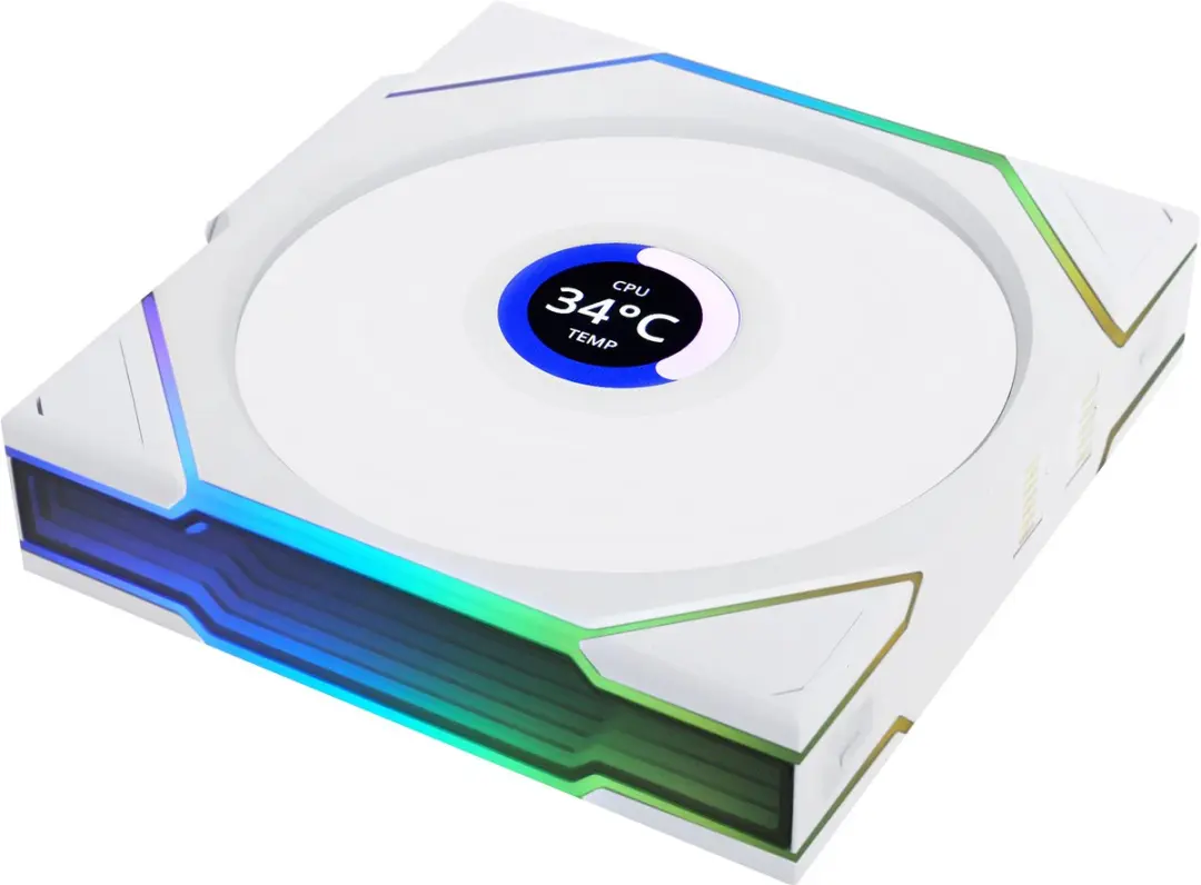 Lian Li Unifan TL-LCD Ventilator 120mm Transparant