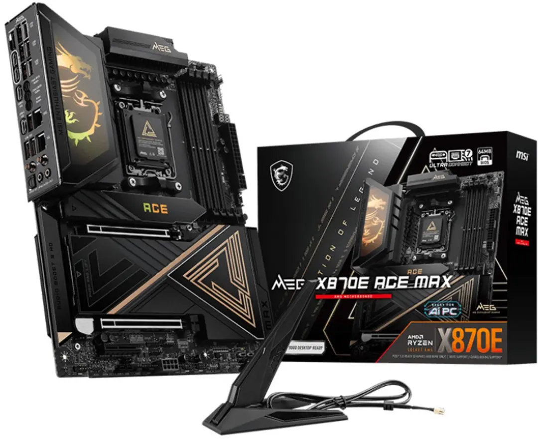 MSI MEG X870E ACE MAX Moederbord
