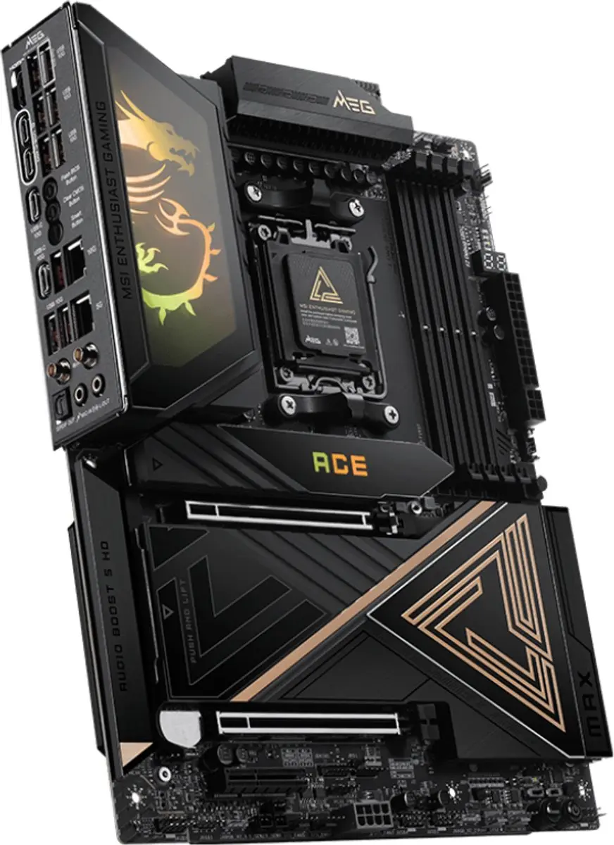 MSI MEG X870E ACE MAX Moederbord - AM5 - 5x M.2