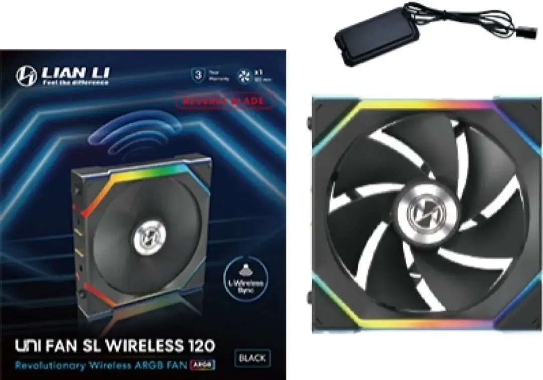 Lian Li UNI FAN SL Wireless Reverse Blade 120mm