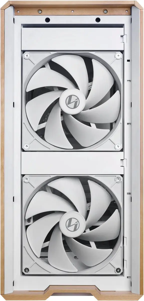 Lian Li Lancool LAN217W Midi Tower - Wit - 5 Ventilatoren