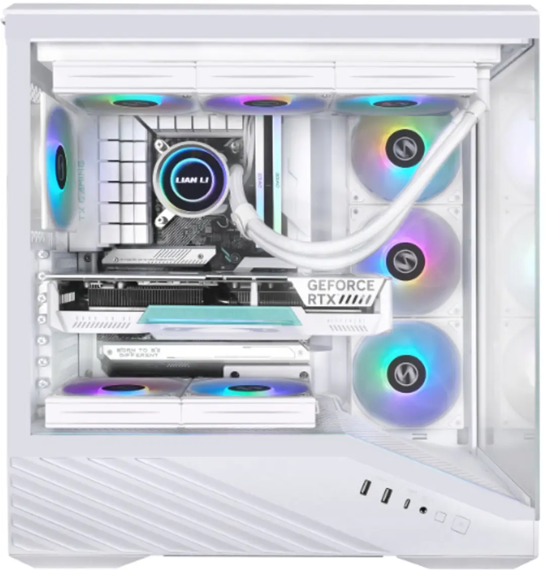 Lian Li Vector V100 Midi Tower - Zwart/Transparant