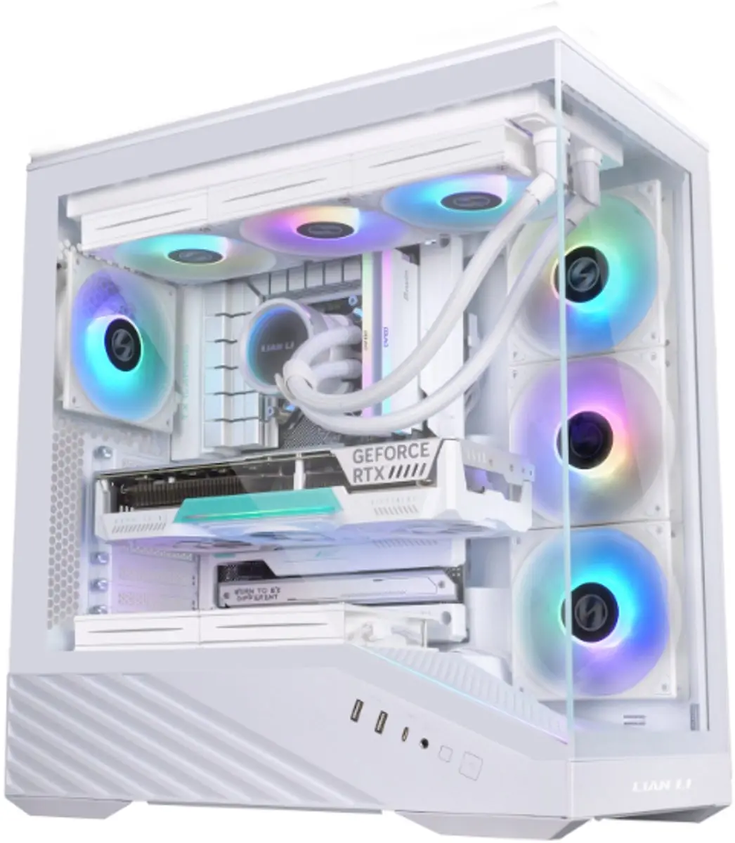Lian Li Vector V100 Midi Tower - Zwart/Transparant