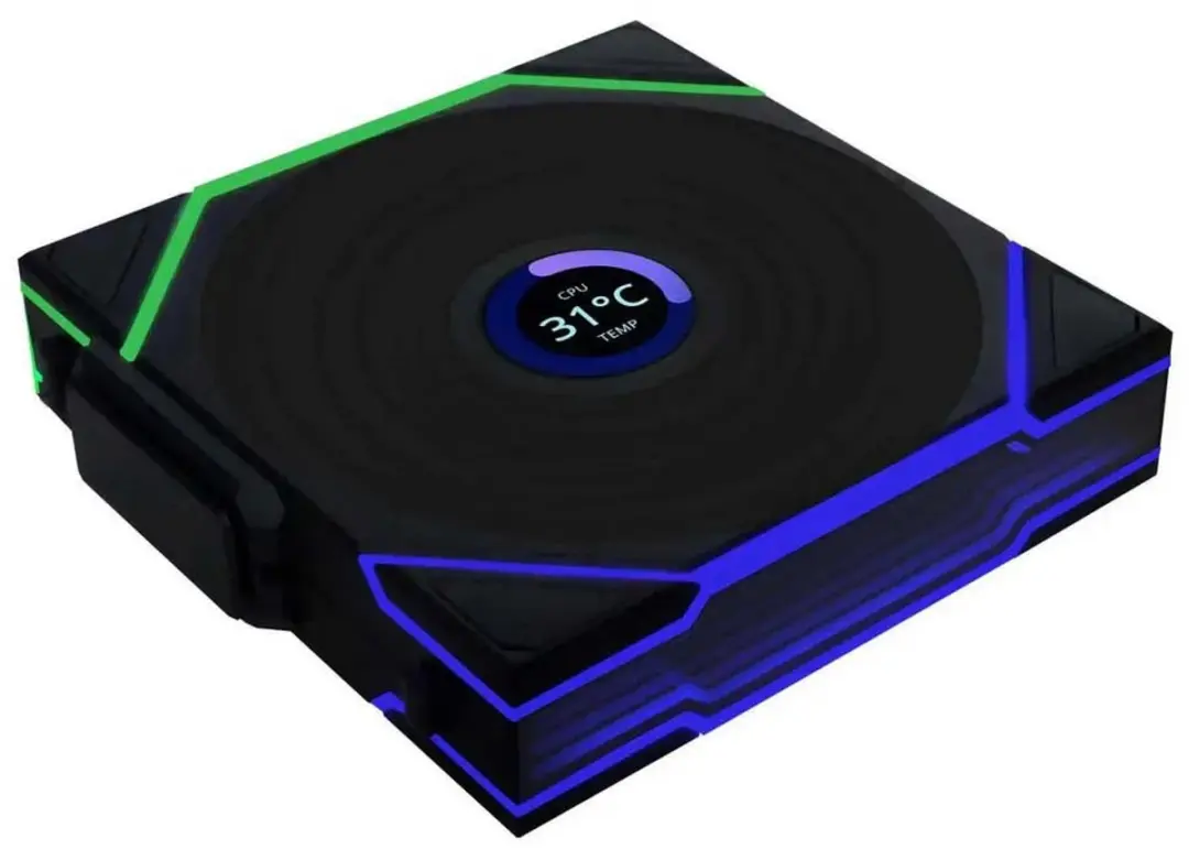 Lian Li Unifan TL-LCD Wireless Ventilator 120mm