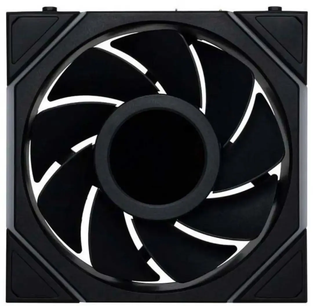Lian Li Unifan TL-LCD Wireless Ventilator 120mm - Zwart