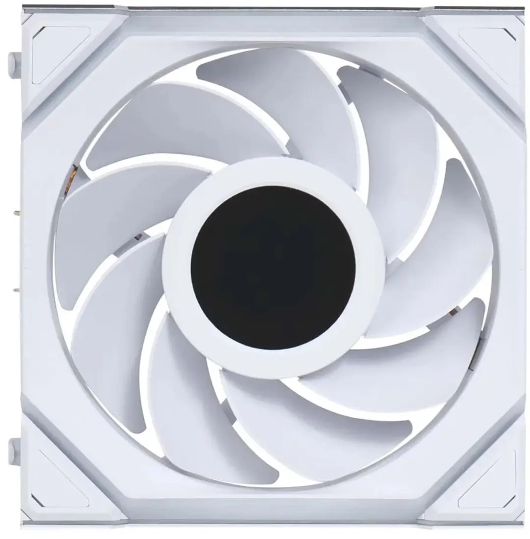 Lian Li UNI FAN SL Wireless LCD Ventilator 120mm - Wit