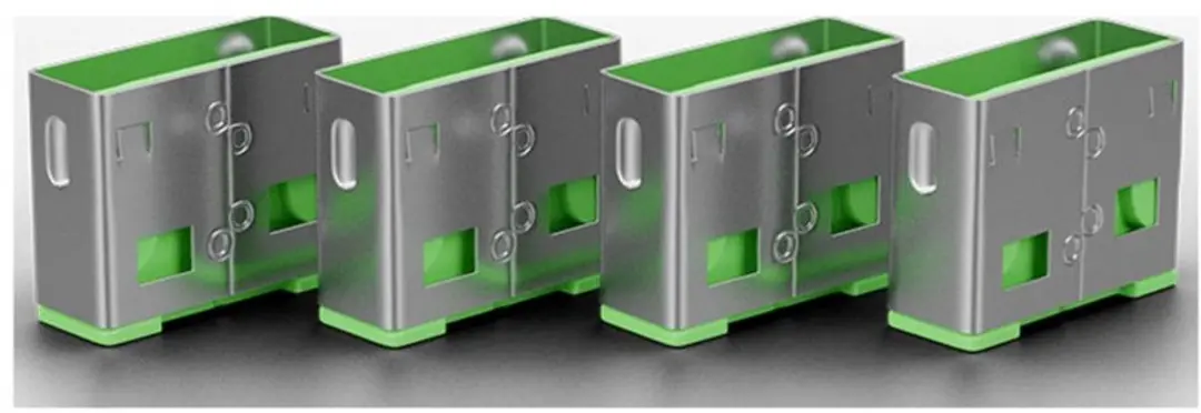 Lindy USB-poortblokker Groen - 10 Stuks