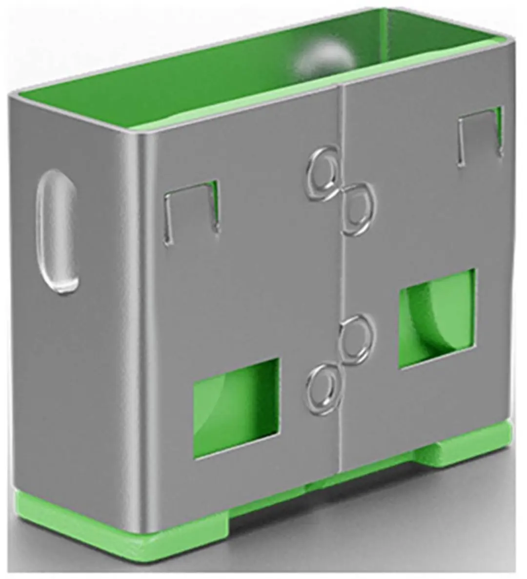 Lindy USB-poortblokker Groen - 10 Stuks
