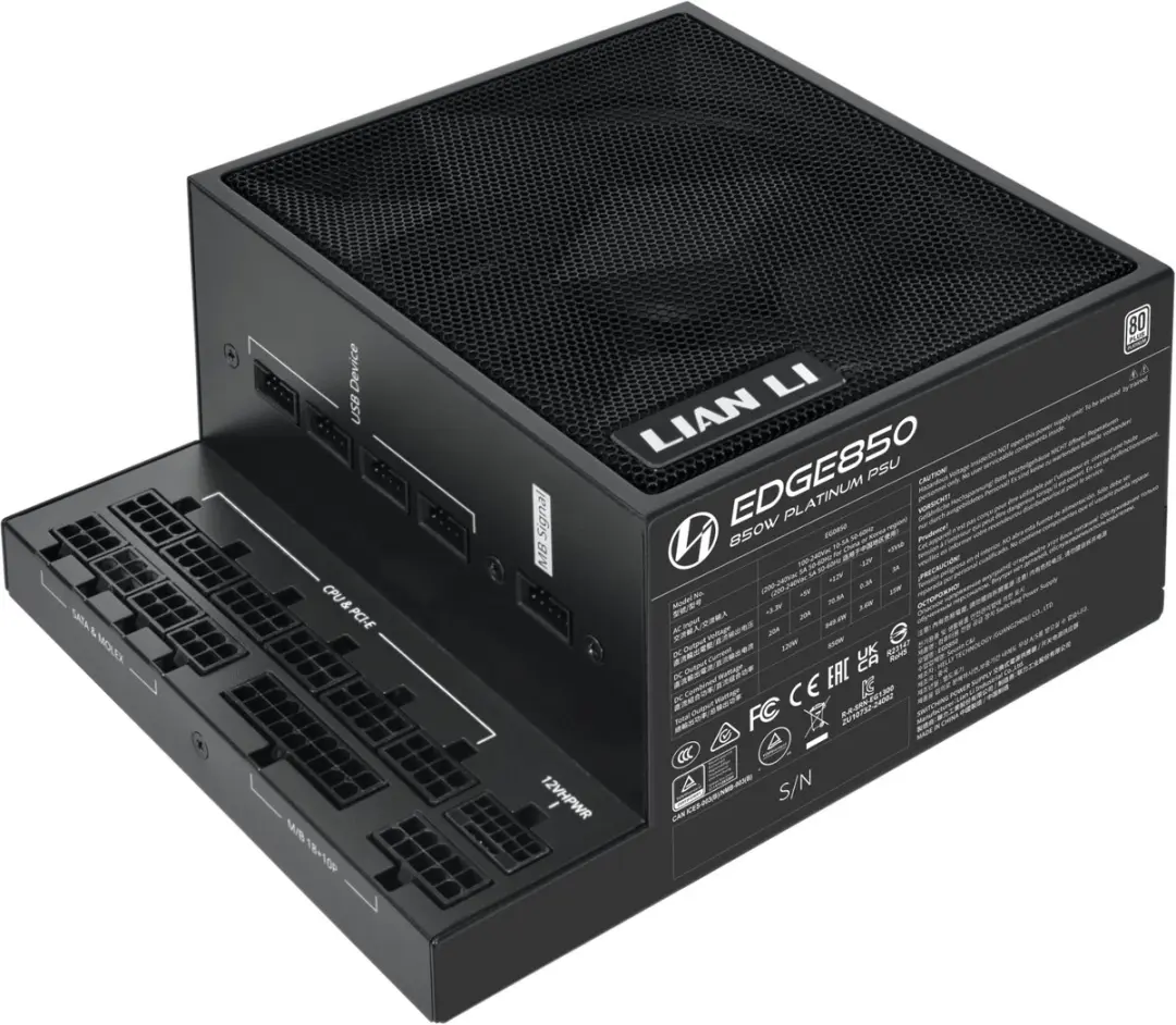Lian Li EDGE 850W Voeding