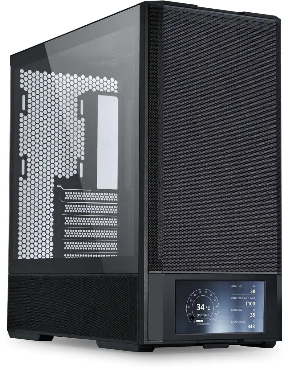Lian Li LAN207DX Midi Tower - Zwart