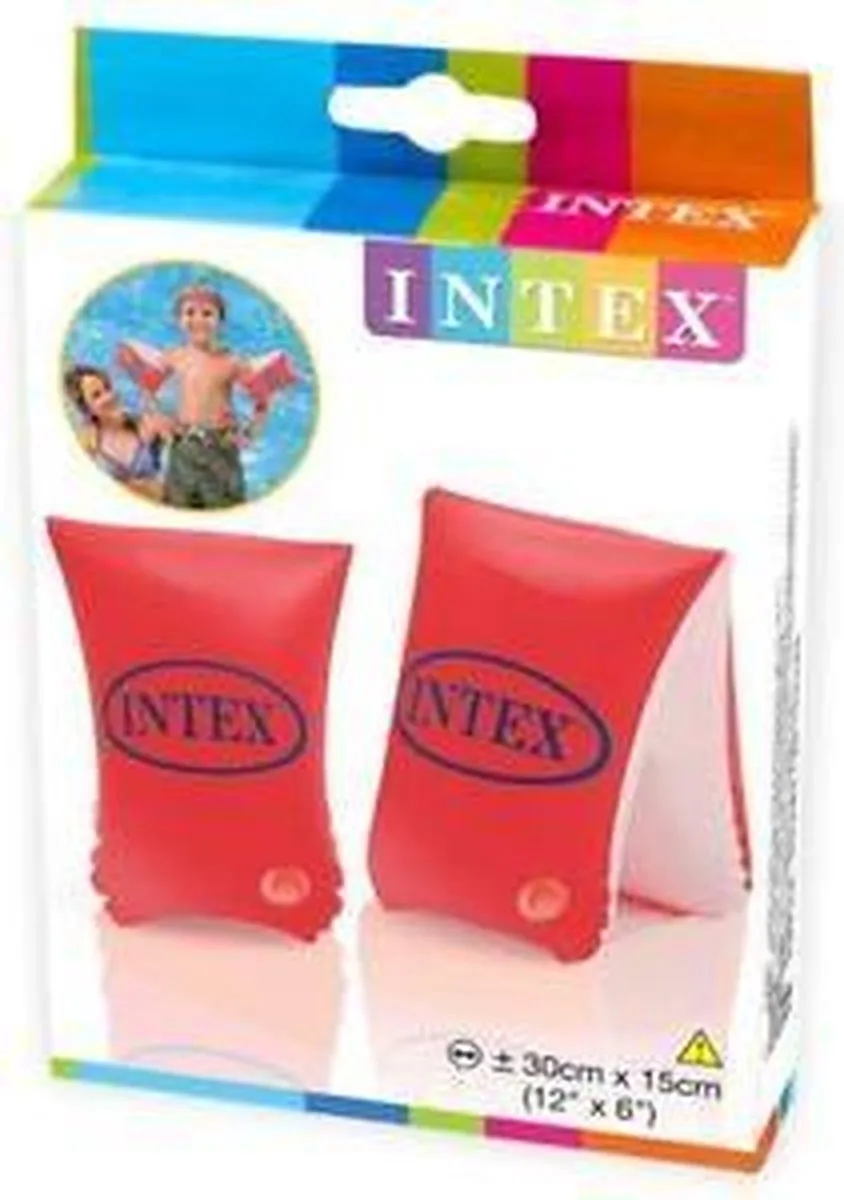 Intex Deluxe L Zwemvleugels 6-10 jaar - Oranje
