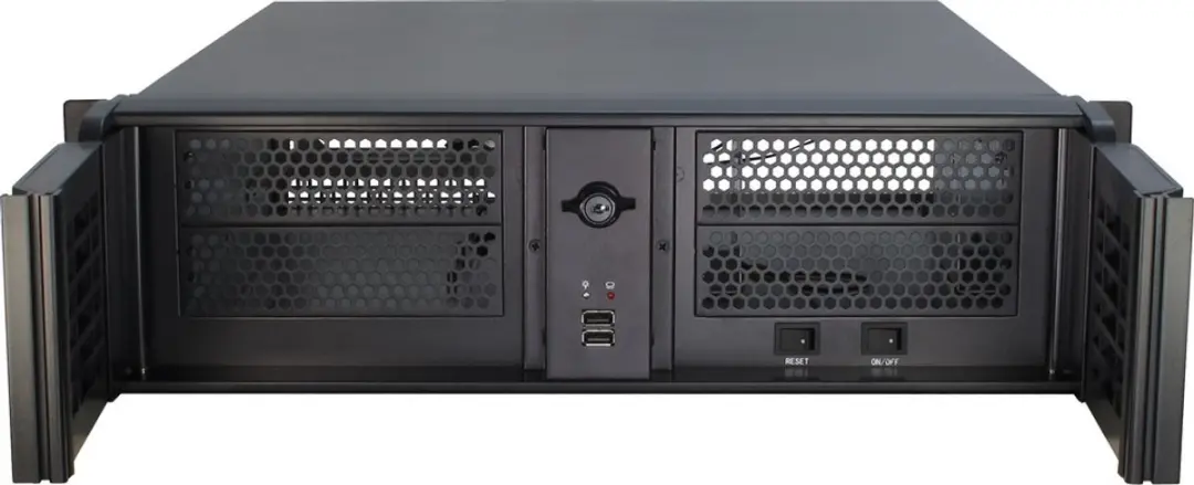 Inter-Tech 3U-3098-S Rack - 2x 2.5" 5x 3.5" 4x 5.25" - Zwart