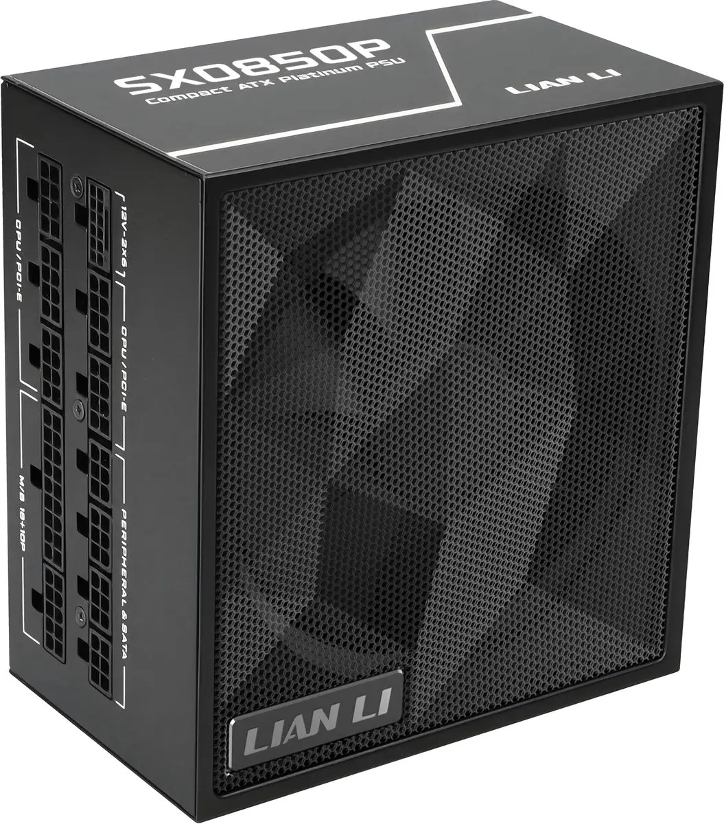 Lian Li SX0850P Voeding 850W - ATX - Zwart